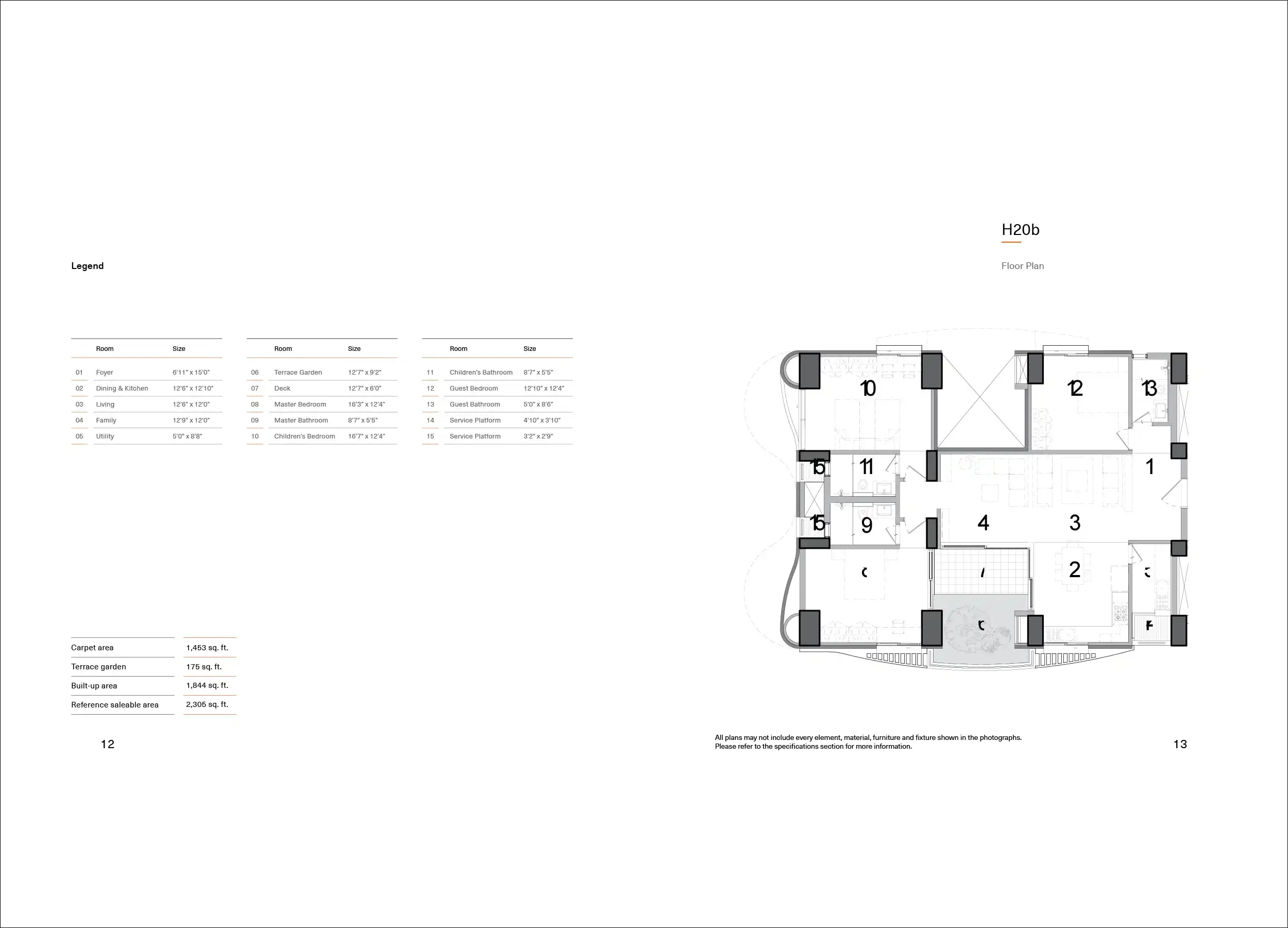 3 BHK Floor Plan