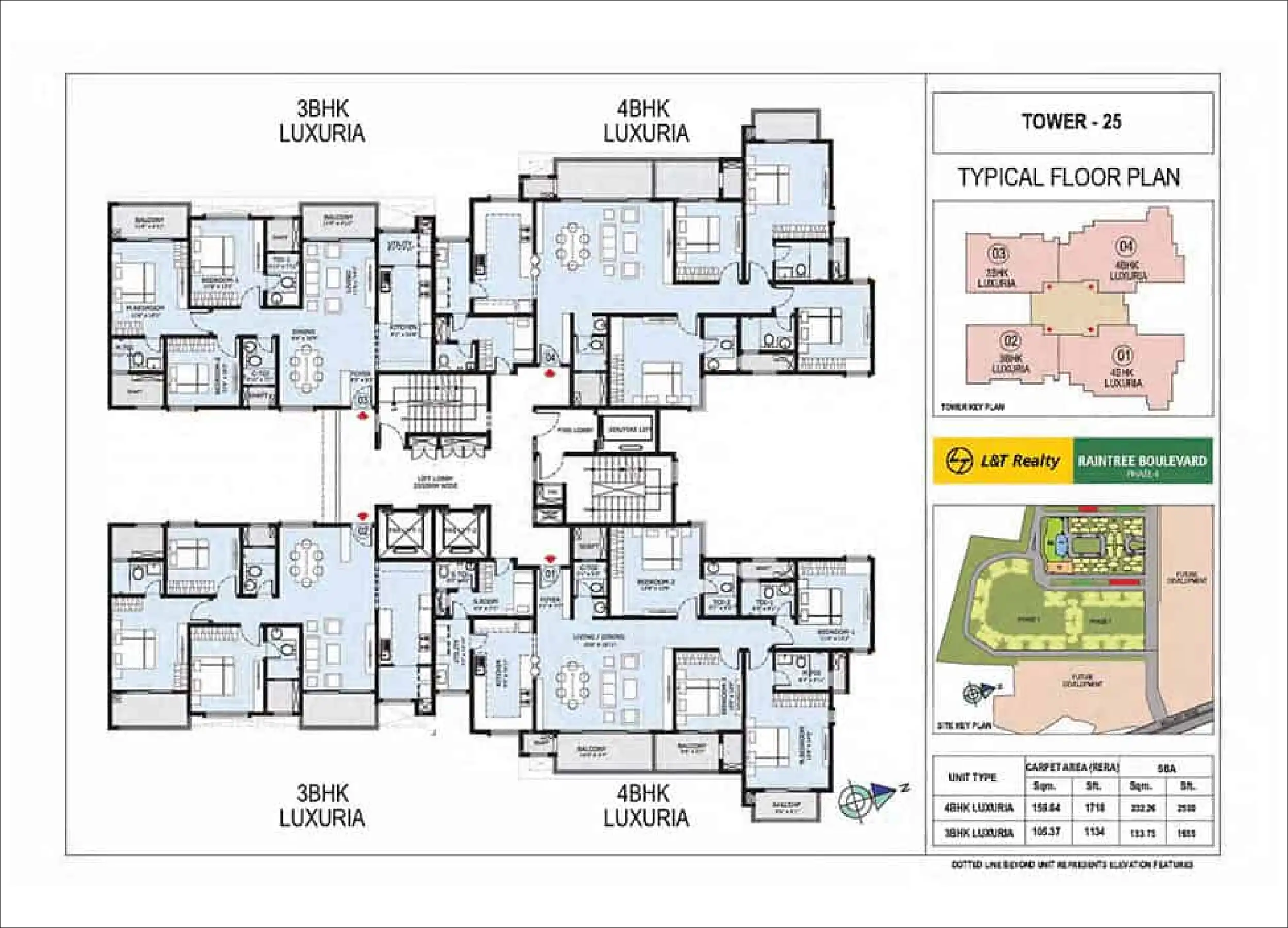 3 BHK Floor Plan