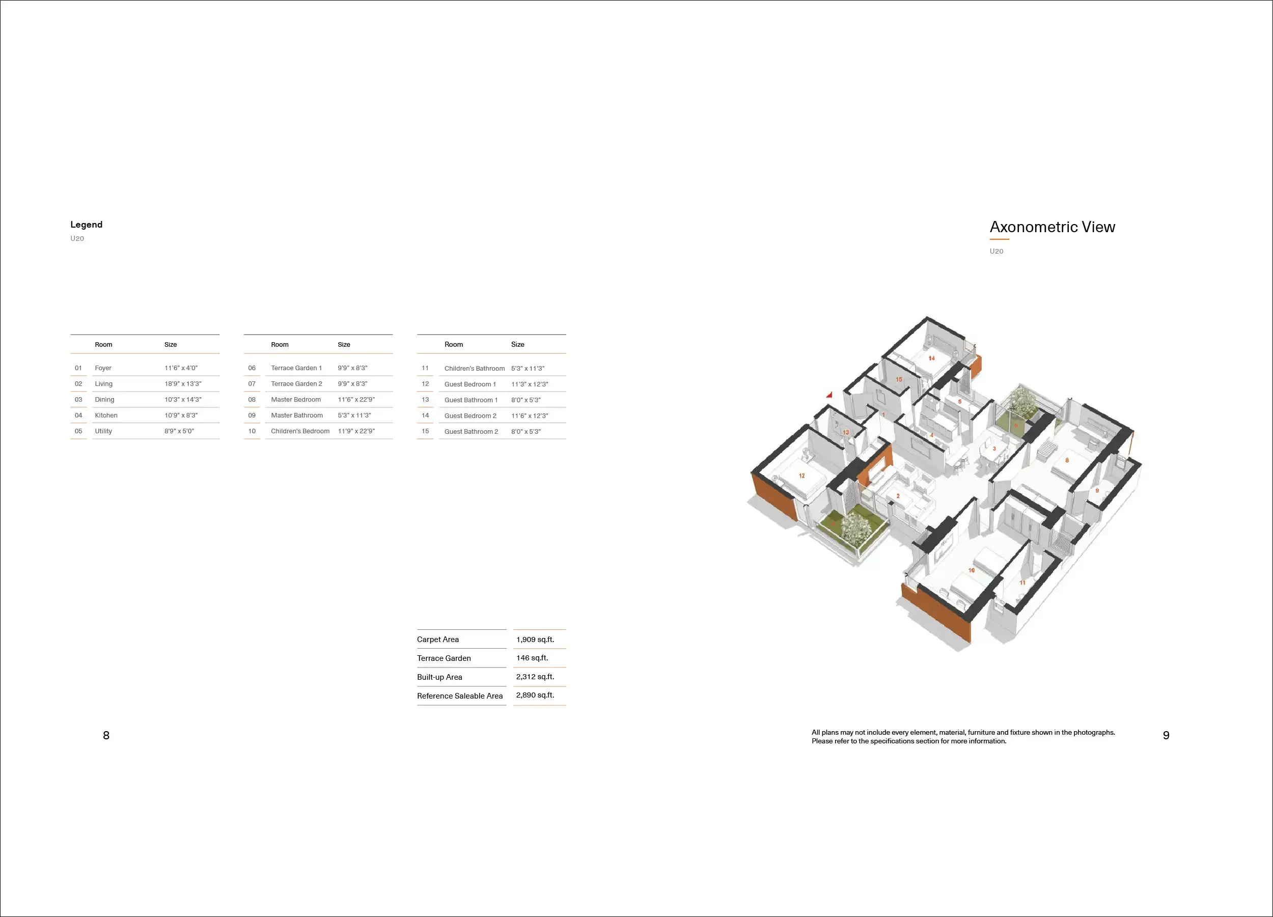 4 BHK Floor Plan