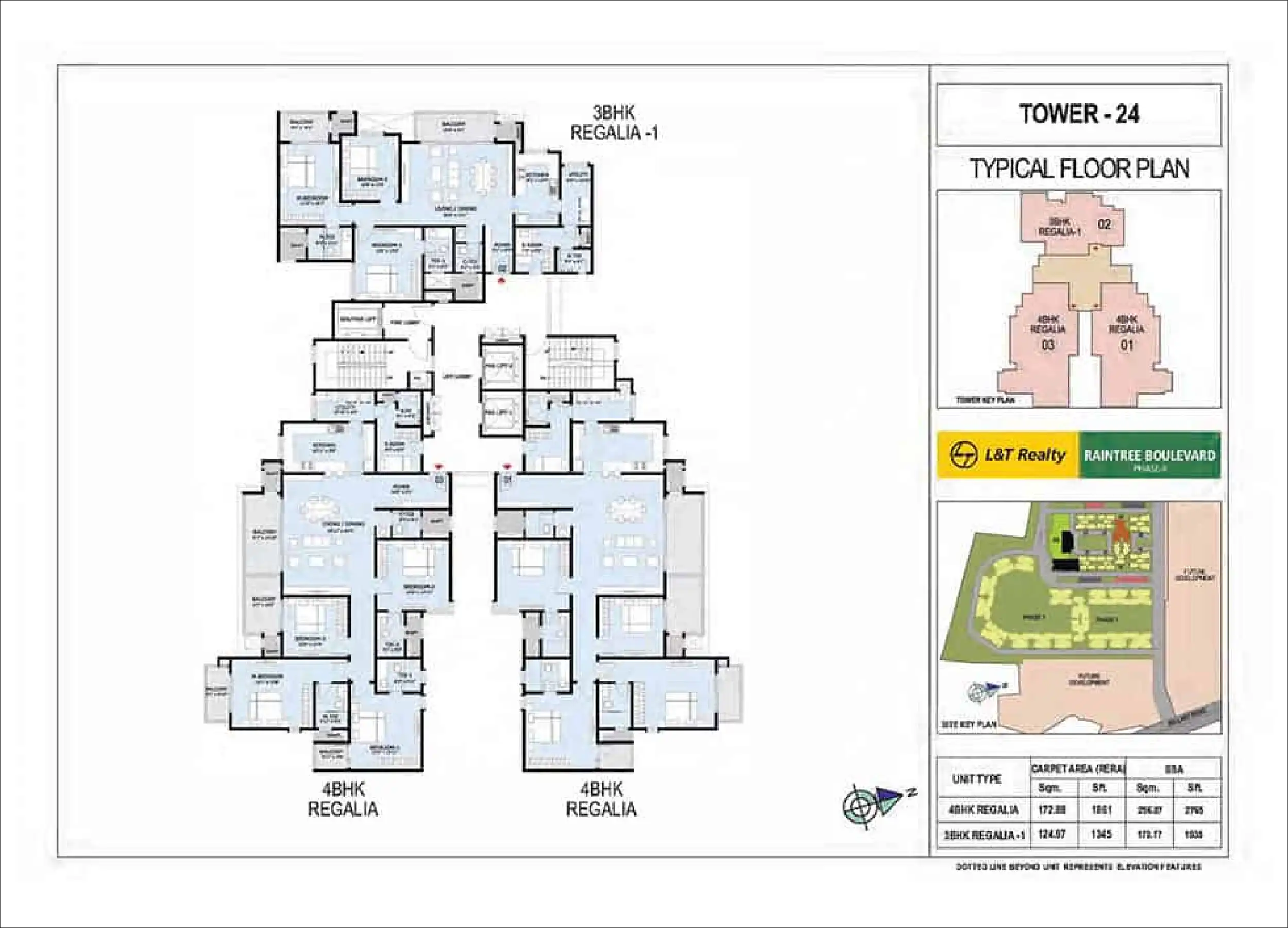 3 BHK Floor Plan