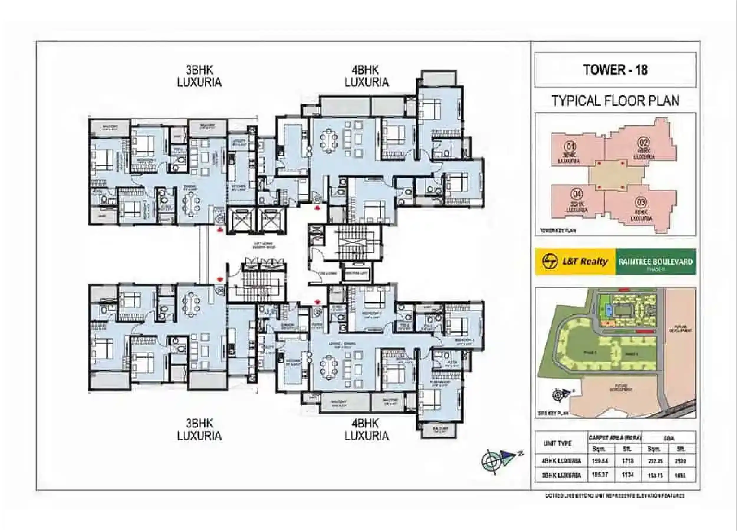 3 BHK Floor Plan
