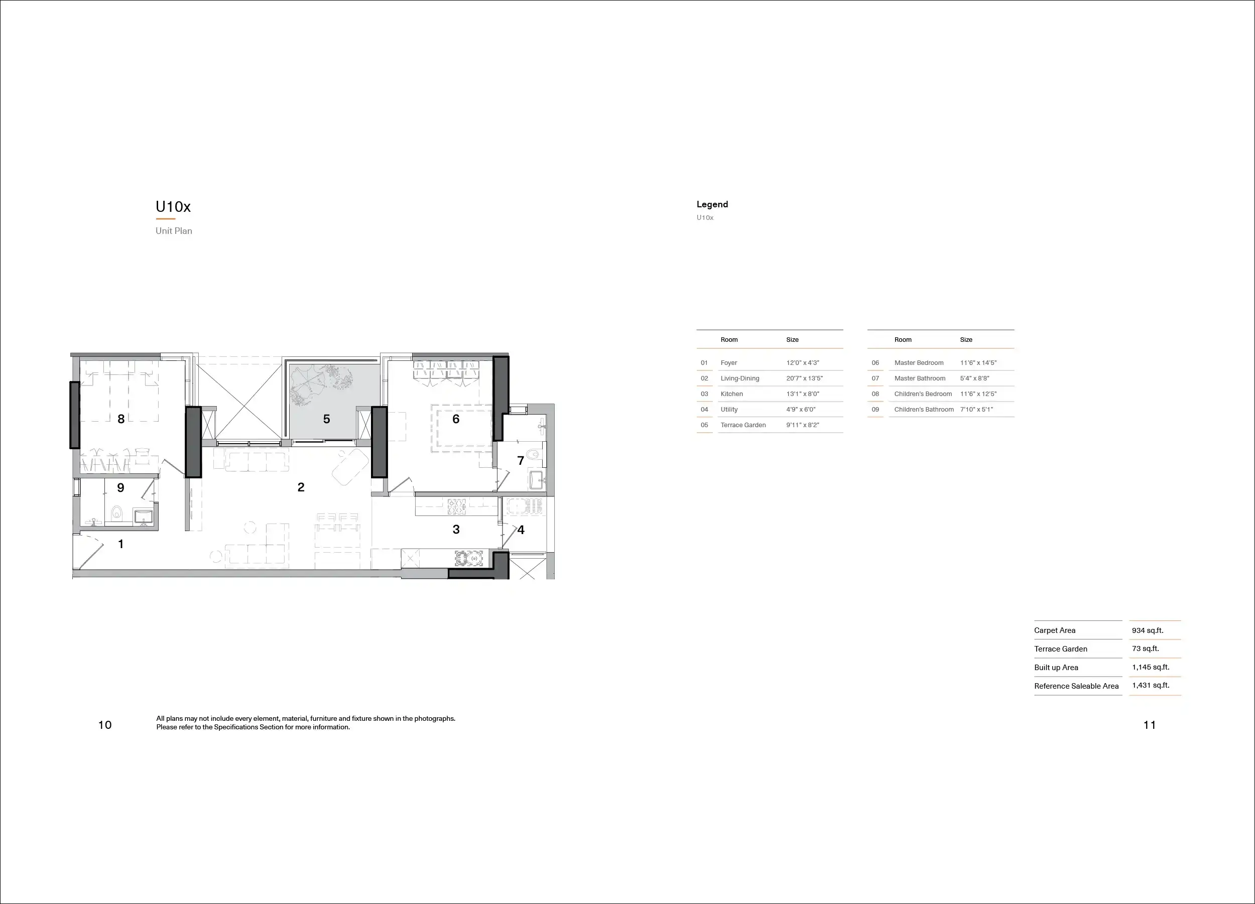 2 BHK Floor Plan