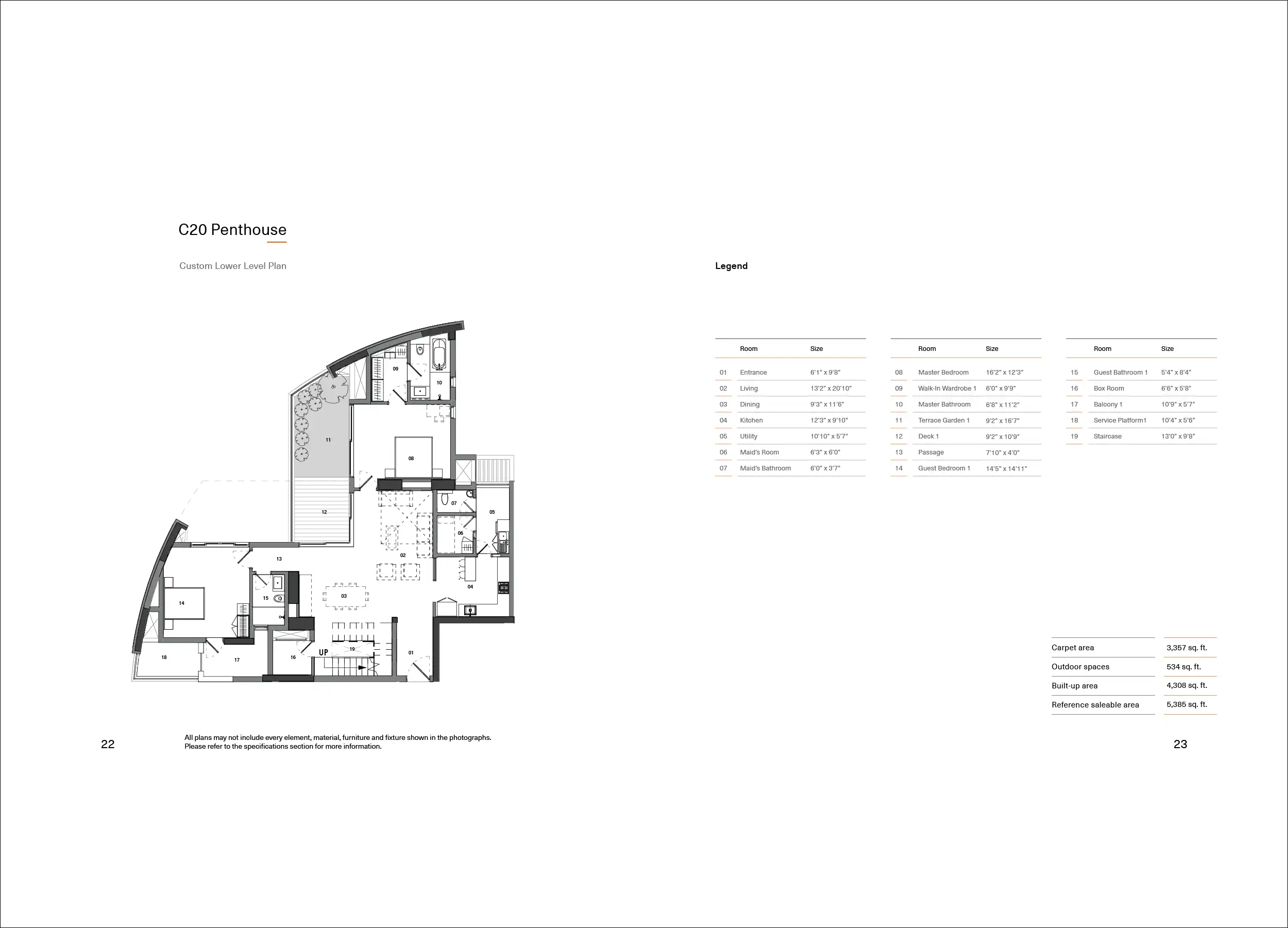 3 BHK Floor Plan