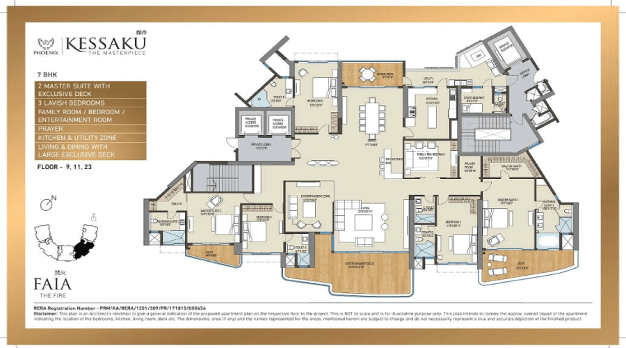 7 BHK Floor Plan