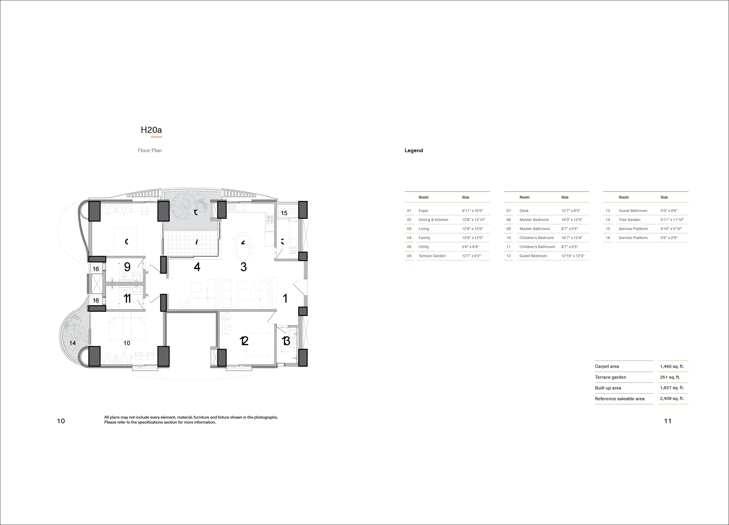 3 BHK Floor Plan